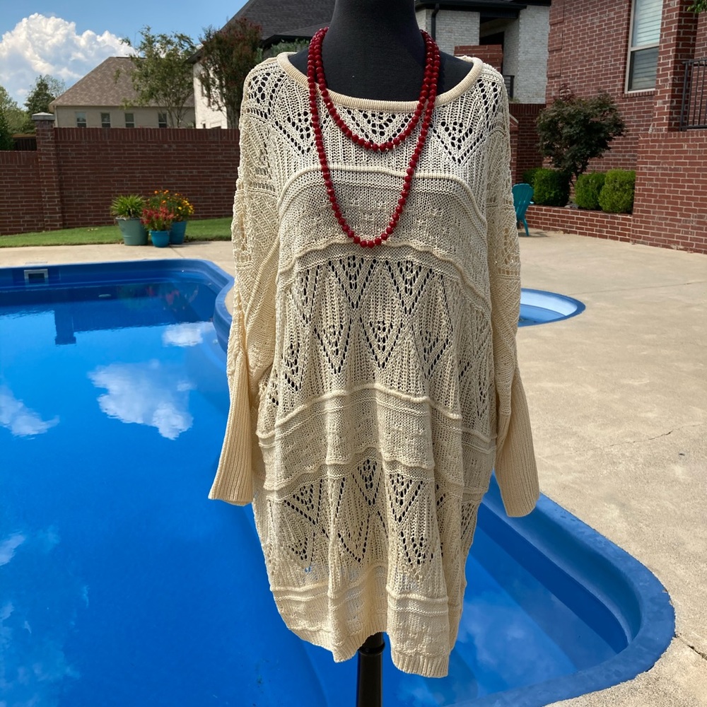 Altar’d State Crocheted Sweater